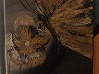 Złoty motyl