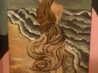 Dama na morzu